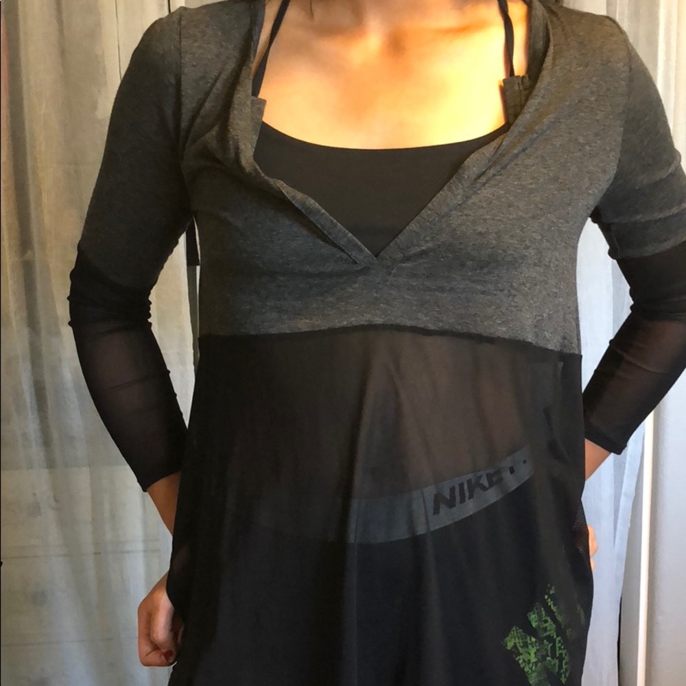 EMMA AND SAM long sleeve sheer sweater